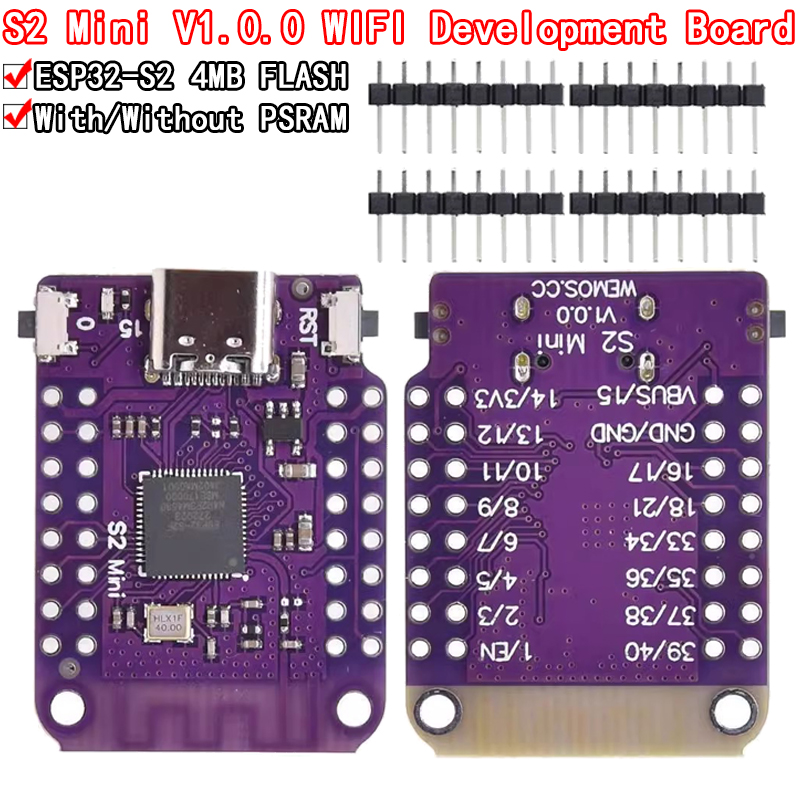 Esp32 S2 - ESP32 S2 Mini V1.0.0 - Placa