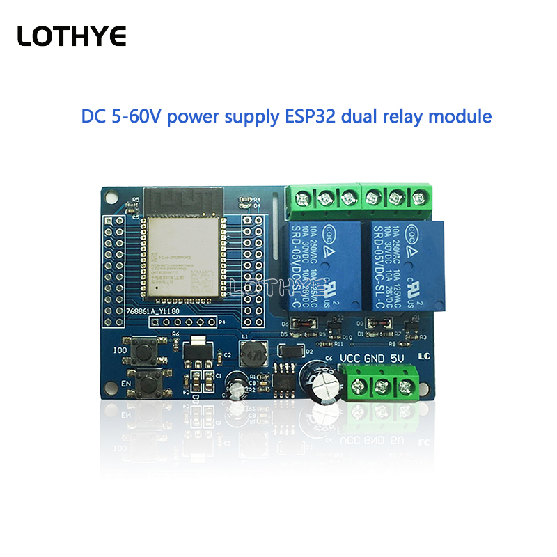 Espressif Esp32 - Módulo de Relé Wifi y Bluetooth