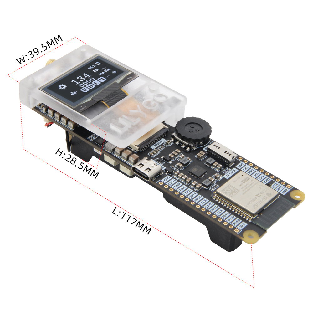 Esp32 Development Board - T-TWR Plus OpenEdition ESP32-S3 Placa de