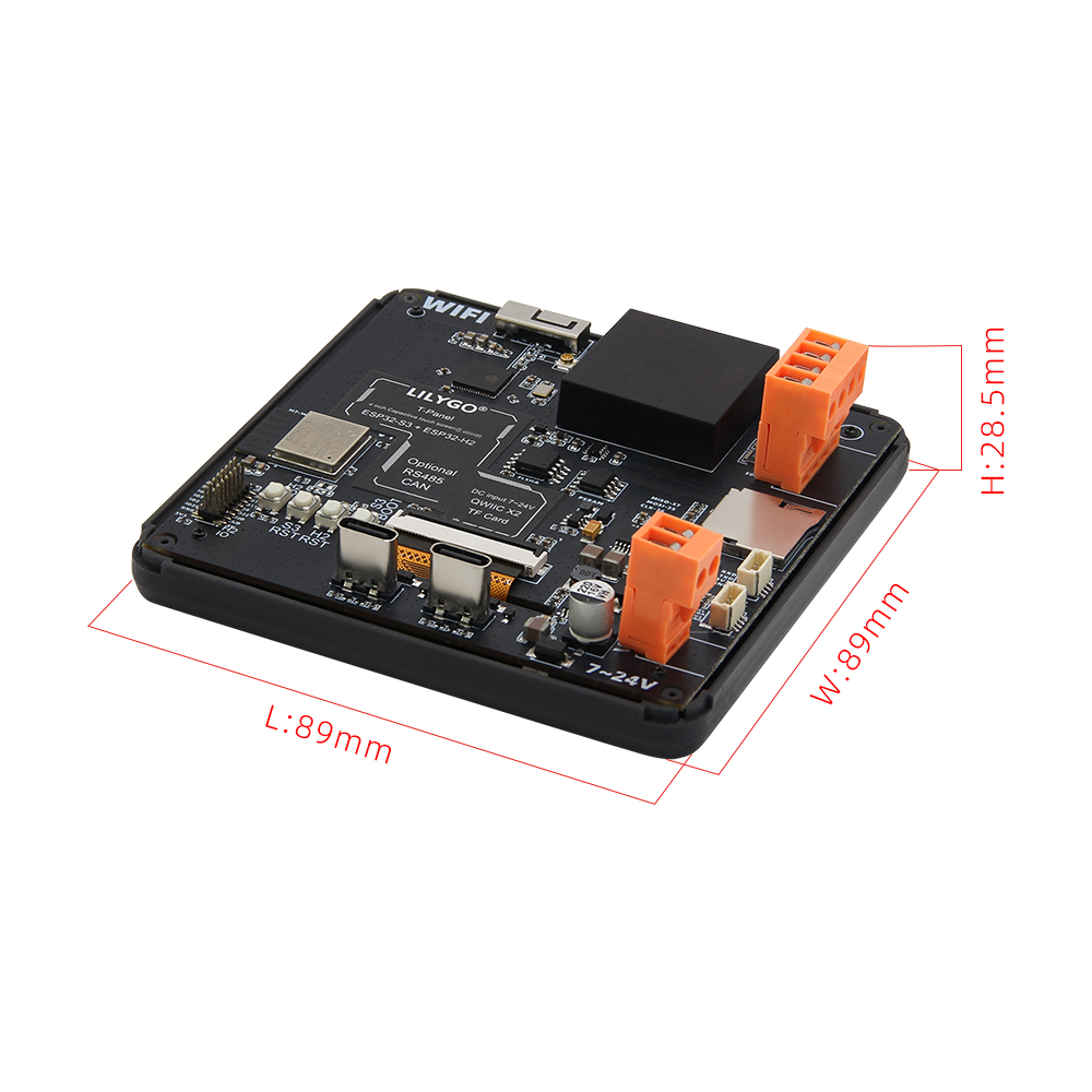 Esp32 H2 - T-Panel-S3 Placa de desarrollo MCU Dual