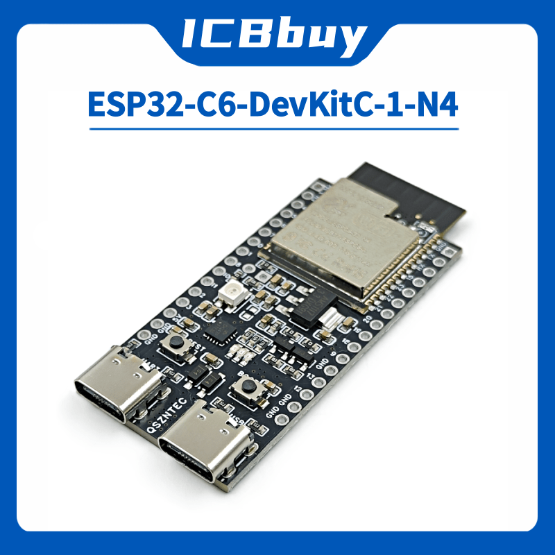 Espressif Esp32 - ESP32-C6-DevKitC-1 Placa central de ESP32-C6 WIFI6