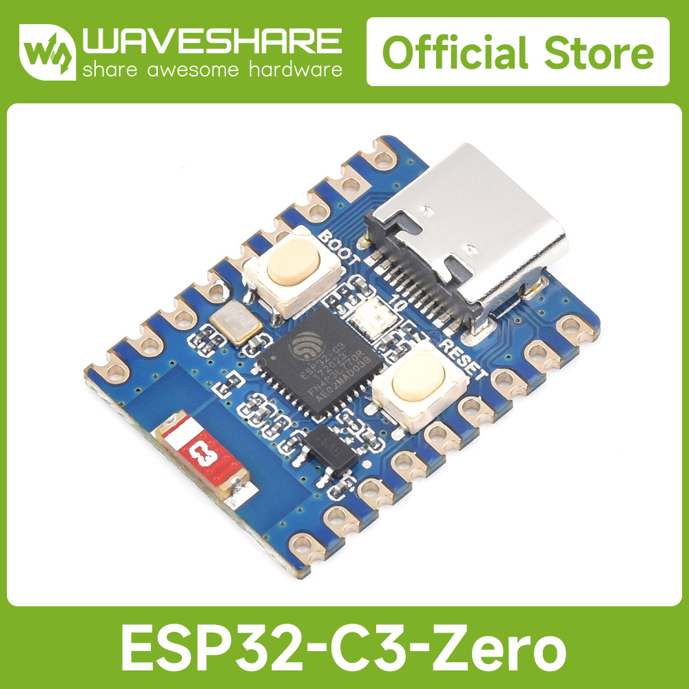 Esp32 C3 - Waveshare ESP32-C3 Zero Mini Placa de