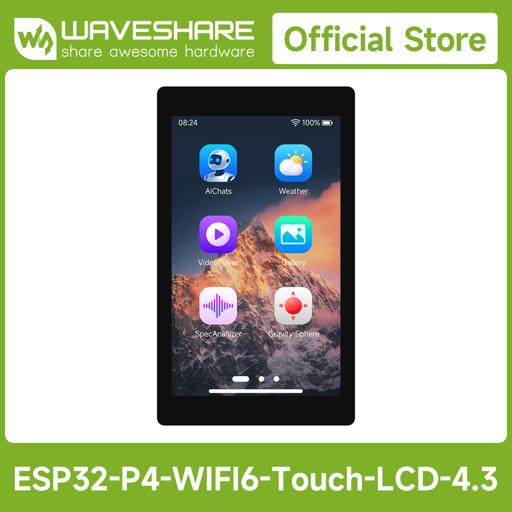 Esp32 P4 - Placa de desarrollo Waveshare ESP32-P4-WIFI6 de