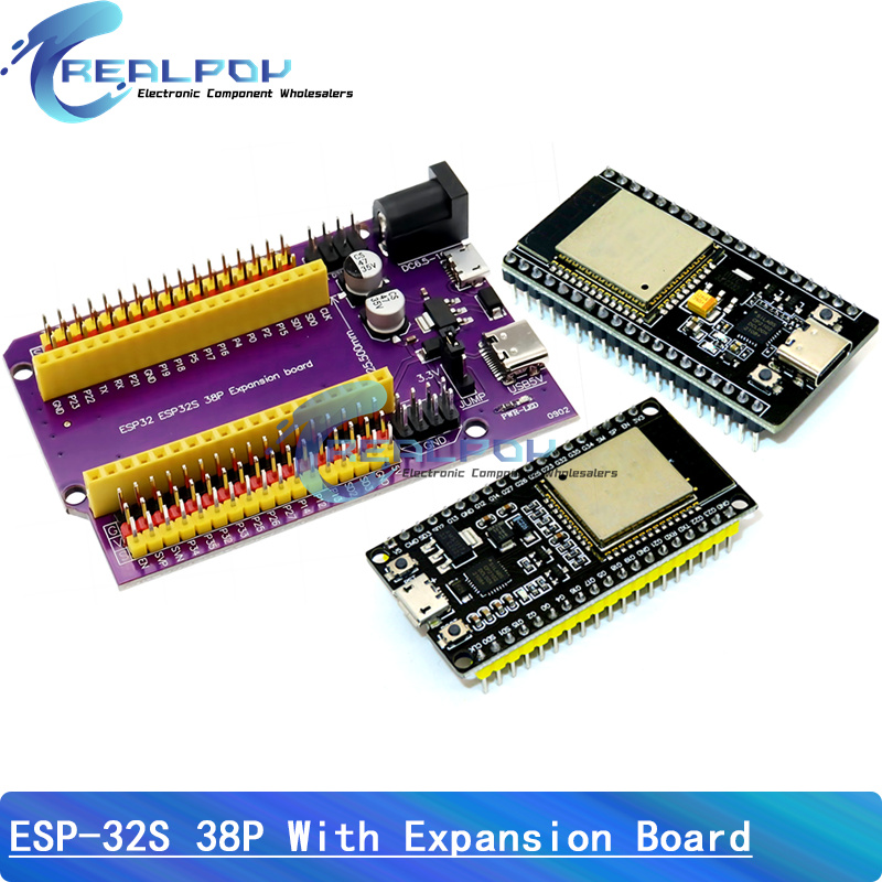 Espressif Esp32 - Placa de desarrollo ESPWROOM32 TYPE-C/MICRO USB