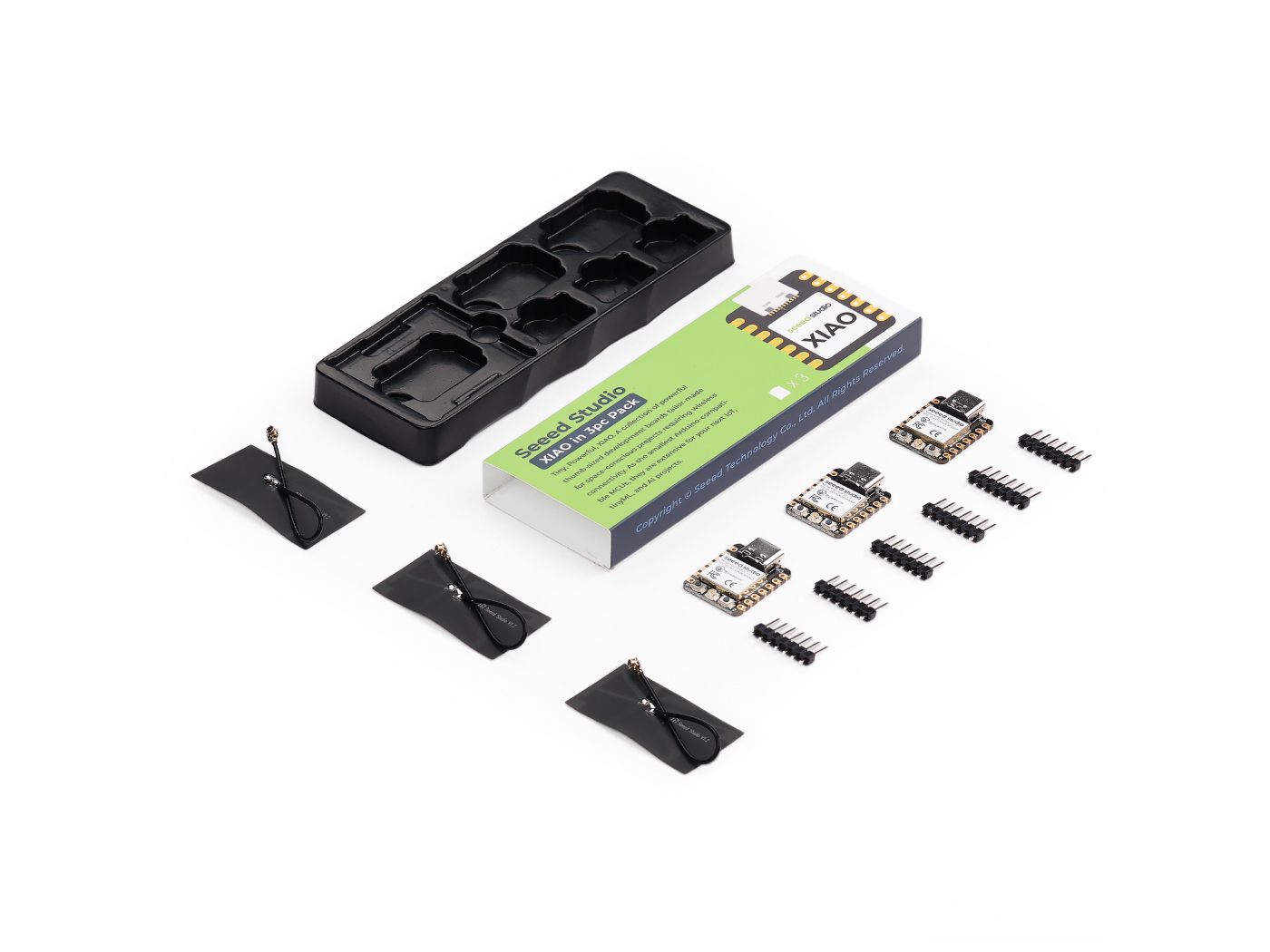 Paquete de 3 uds XIAO ESP32C3  - Espressif Esp32 reseña y precio