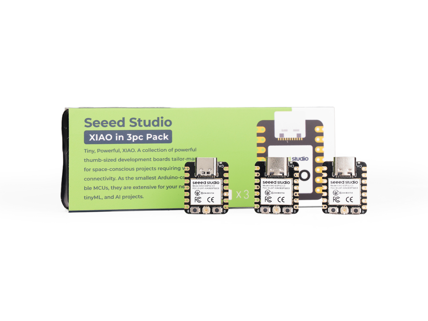 Paquete de 3 uds XIAO ESP32C3  - Espressif Esp32 reseña y precio