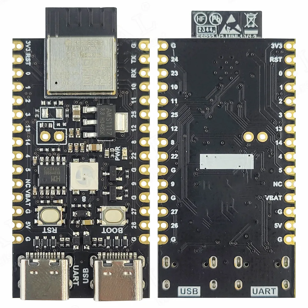 Placa de desarrollo de ESP32-H - Esp32 H2 reseña y precio