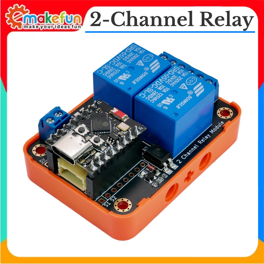 Módulo de relé de 2 canales, e - Espressif Esp32 reseña y precio