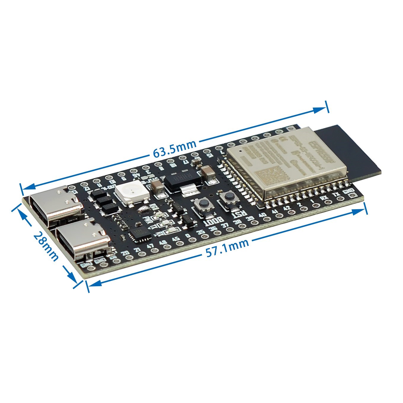 Placa de desarrollo Dual tipo  - Esp32 Devkit reseña y precio