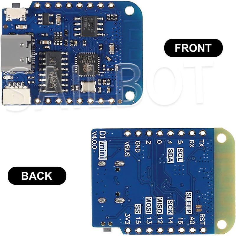 1-10 Uds WeMos D1 Mini ESP8266 - Esp8266 Nodemcu reseña y precio