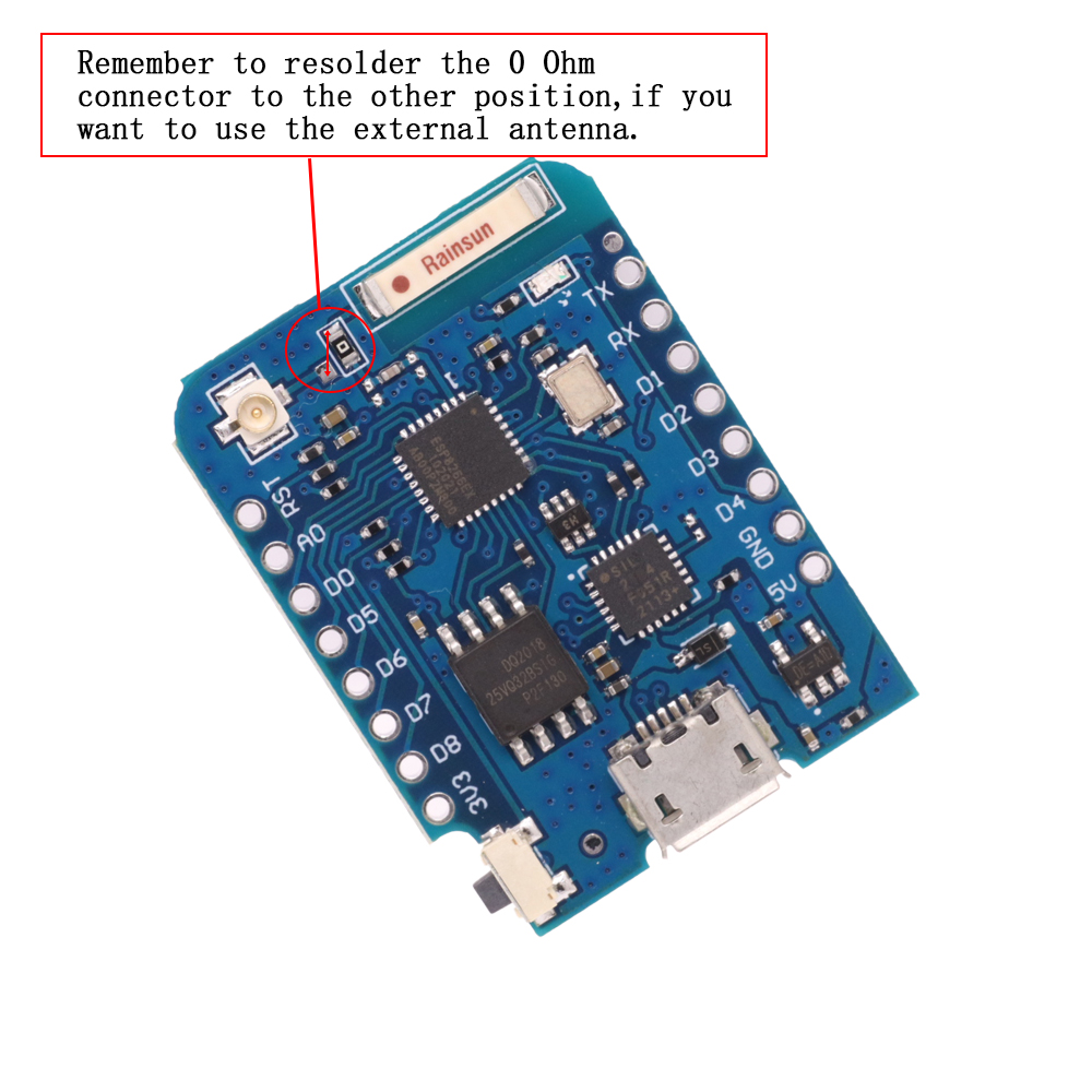 WeMos D1 Mini Pro V3.0 NodeMcu - Esp8266 Nodemcu reseña y precio