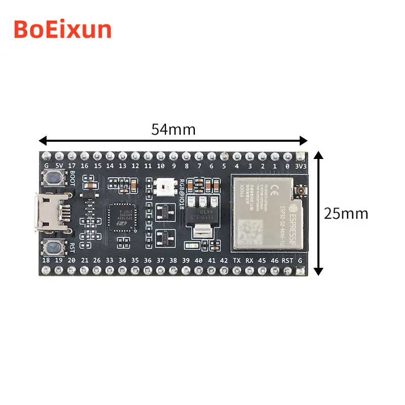 ESP32-S2-DevKitM-1U Placa de d - Esp32 S2 reseña y precio