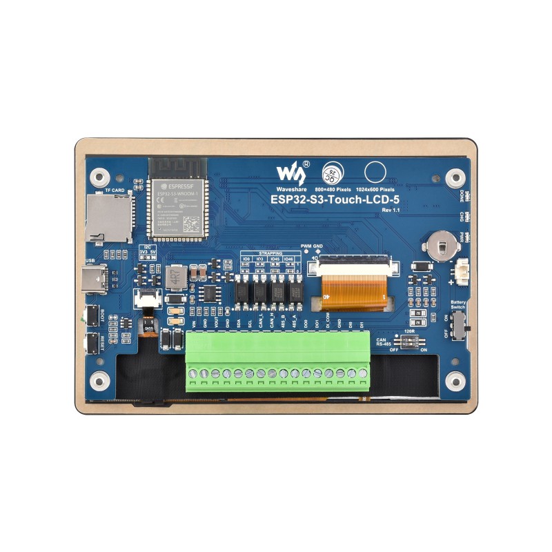 Waveshare ESP32-S3-Touch-LCD-5 - Esp32 Development Board reseña y precio