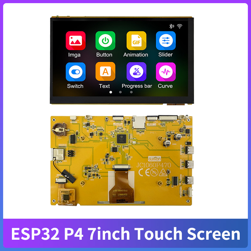 Placa de desarrollo LCD ESP32  - Esp32 P4 reseña y precio