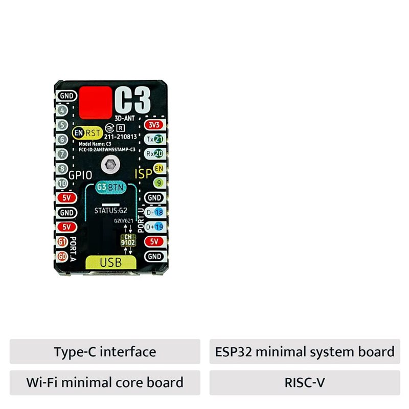 Placa de Desarrollo A99E-ESP32 - Esp32 C3 reseña y precio
