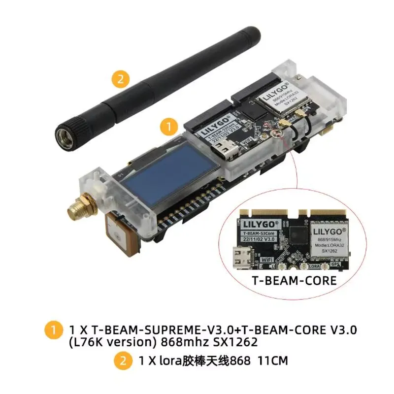 Módulo LILYGO T-Beam ESP32-S3  - Esp32 reseña y precio
