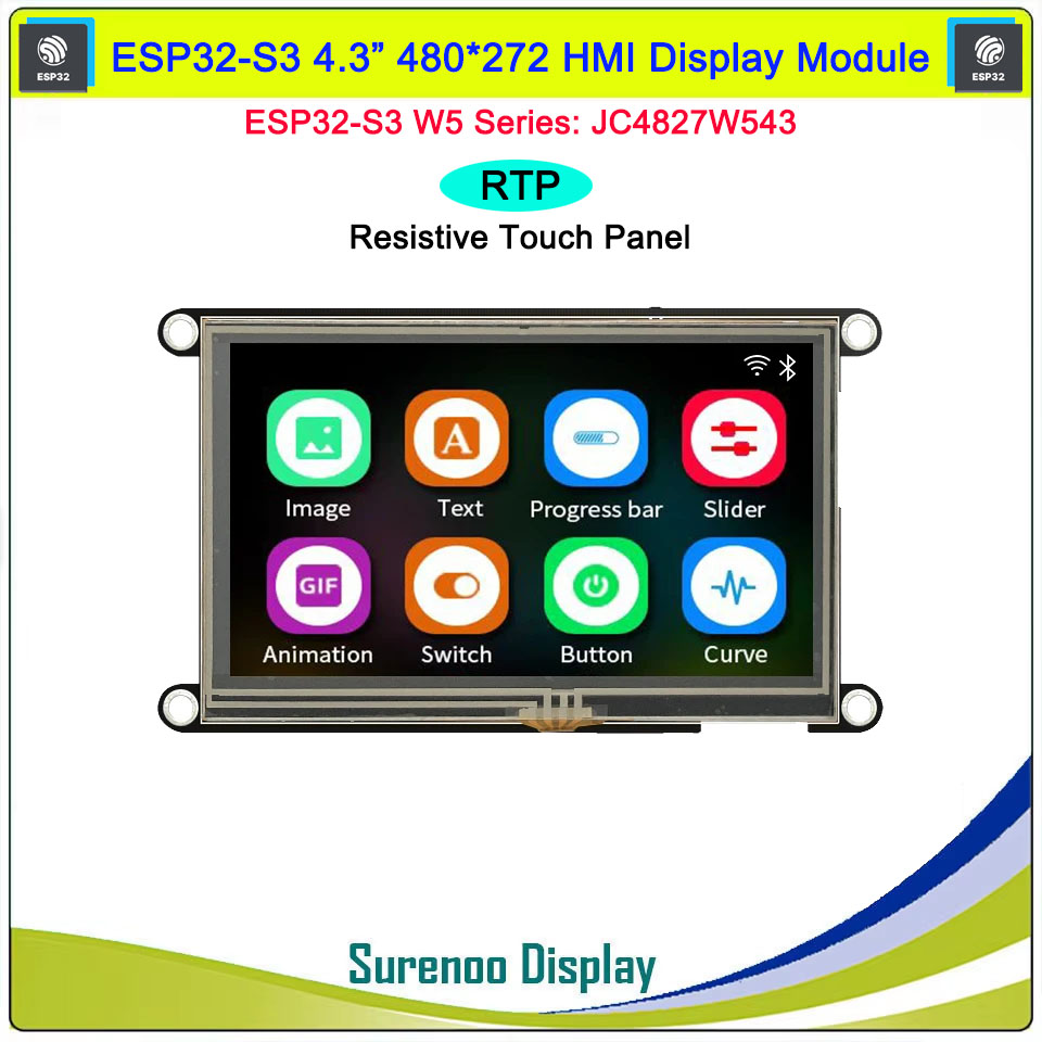 Módulo de Pantalla LCD IPS de  - Esp32 P4 reseña y precio
