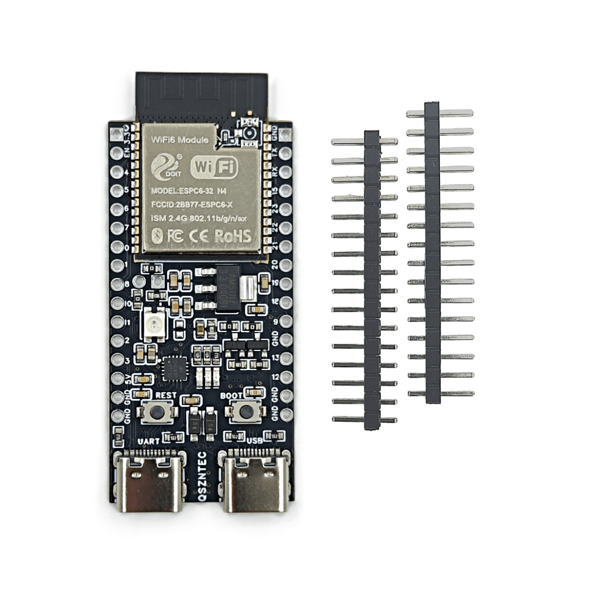 ESP32-C6-DevKitC-1 Placa centr - Espressif Esp32 reseña y precio