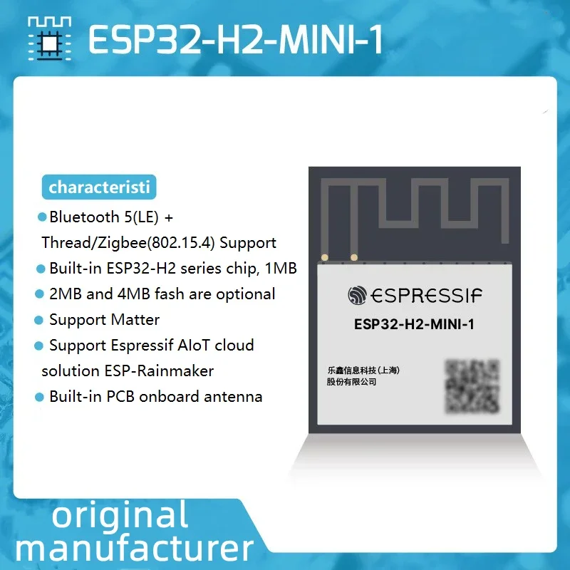 Módulo ESP32-H2 ESP32-H2-MINI- - Esp32 H2 reseña y precio