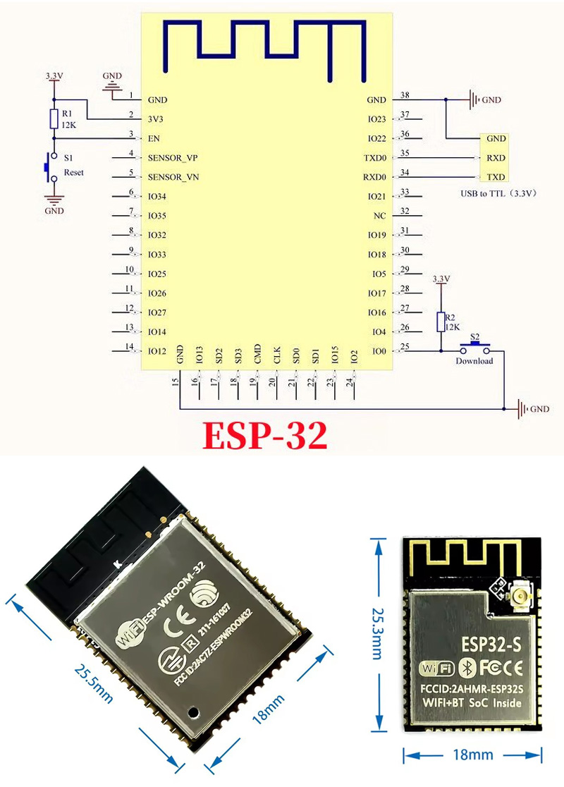 Módulo WiFi Bluetooth Inalámbr - Esp8266 reseña y precio