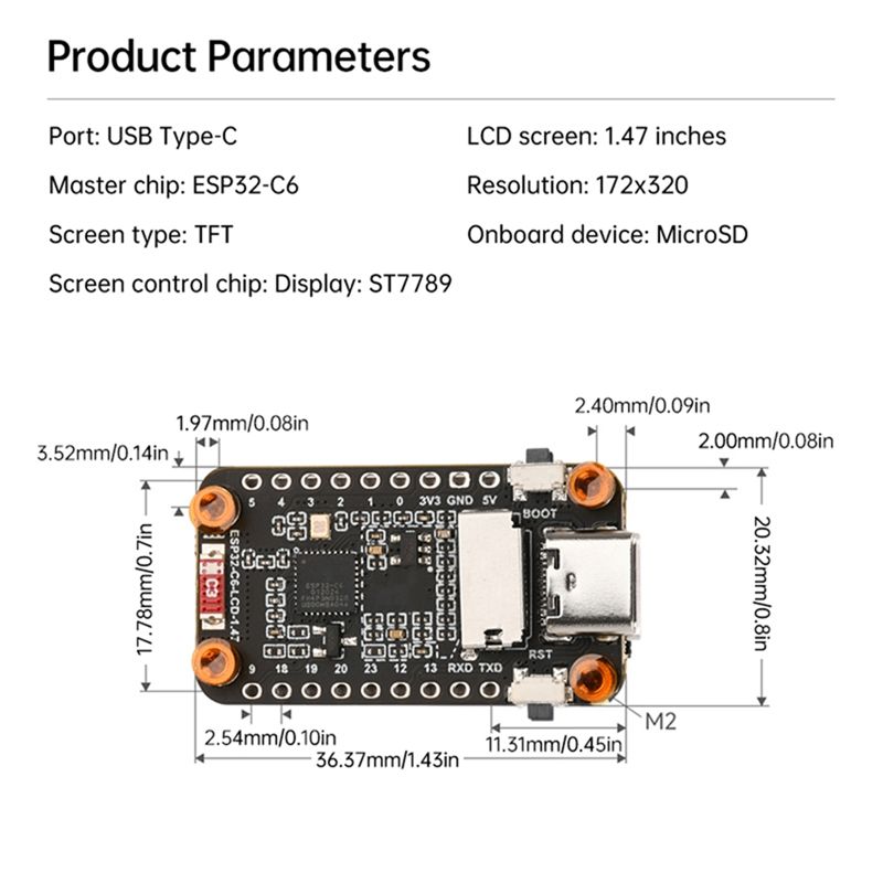 ¡NUEVO A09R! Placa de desarrol - Esp32 C6 reseña y precio