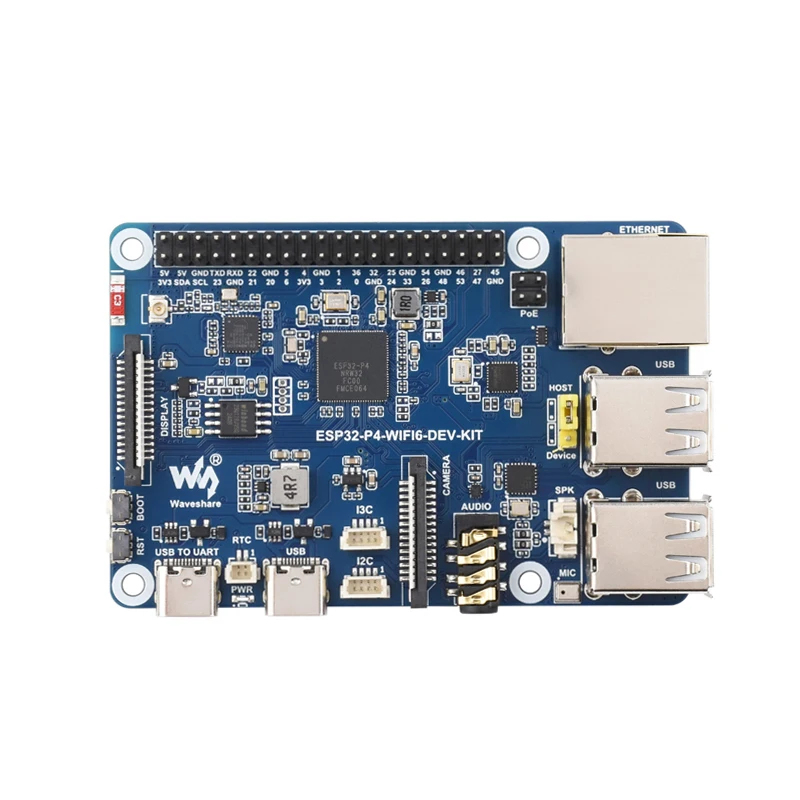 Placa de desarrollo ESP32-P4-W - Esp32 C6 reseña y precio