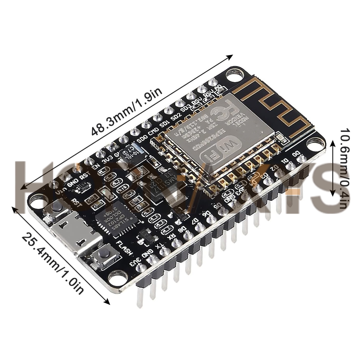 1-10 uds/módulo inalámbrico CP - Esp8266 Nodemcu reseña y precio