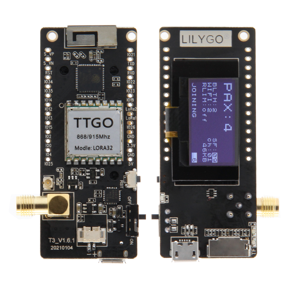 Módulo TTGO T3 LoRa32 V1.6.1 E - Esp32 reseña y precio