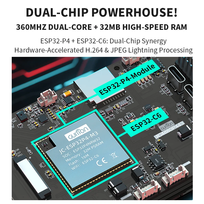 Pantalla Táctil Capacitiva IPS - Esp32 C6 reseña y precio