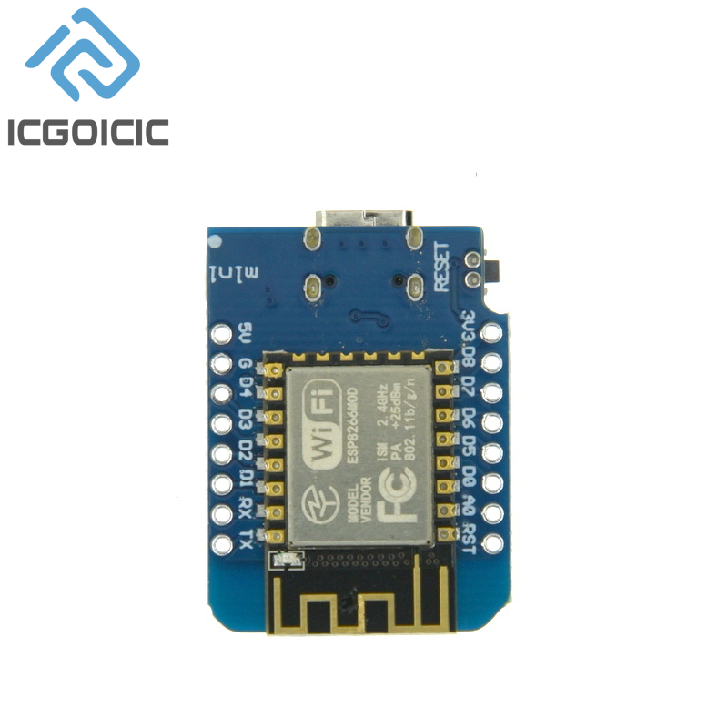 D1 Mini-Mini NodeMcu 4M Bytes  - Esp8266 Nodemcu reseña y precio