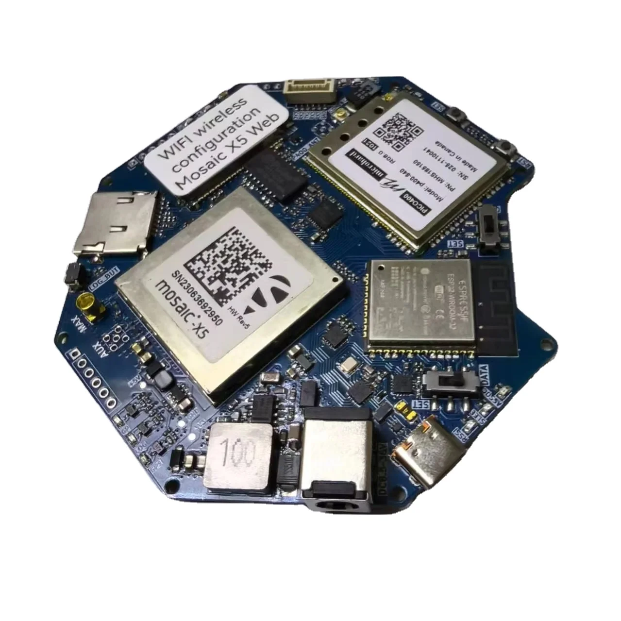Septentrio_mosaic X5 Placa de  - Esp32 reseña y precio