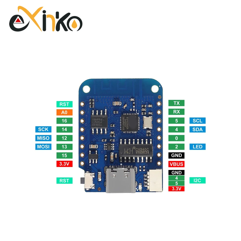 1/5/10 Uds WeMos D1 Mini ESP82 - Esp8266 Nodemcu reseña y precio