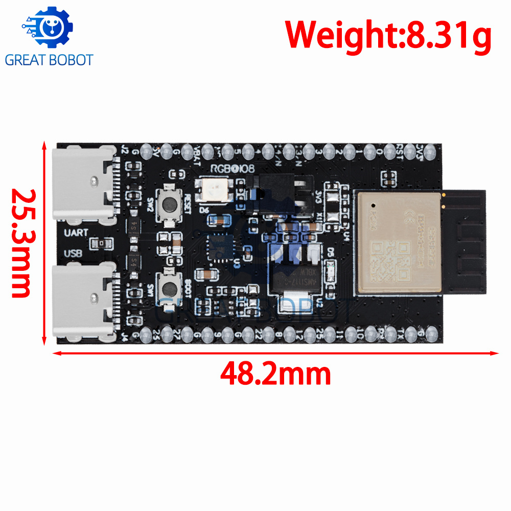 1 ~ 10 Uds ESP32-H2-DevKitM Wi - Esp32 H2 reseña y precio