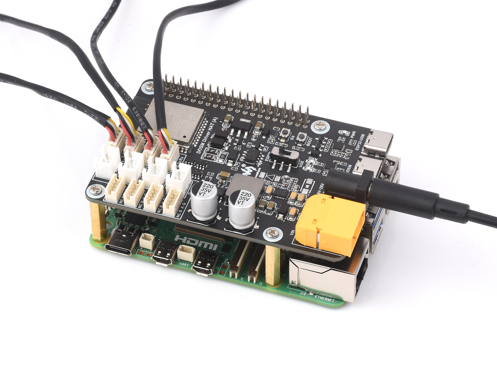 Placa controladora de servomot - Esp32 Uart Module reseña y precio